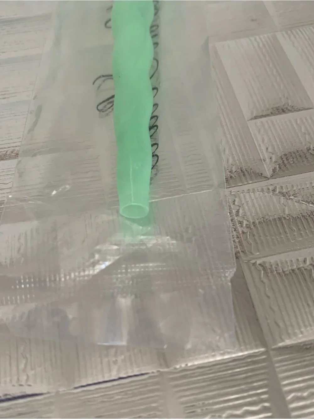 Sonic UNICORN Horn Straw - Hard To find Collectible Green  NEW